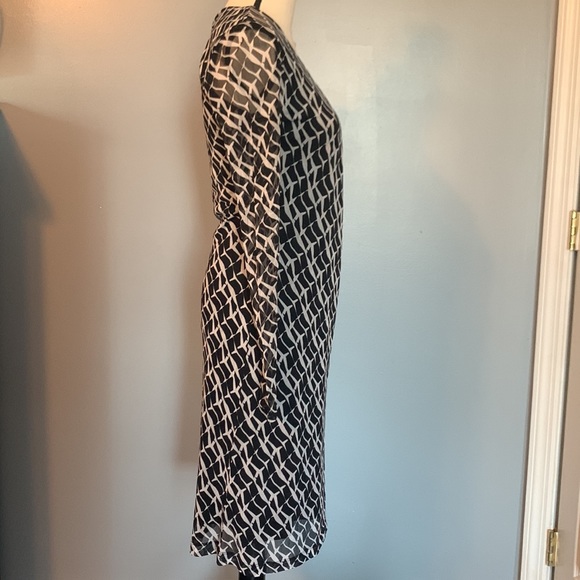 Kenneth Cole Faux Wrap Dress - Picture 5 of 8